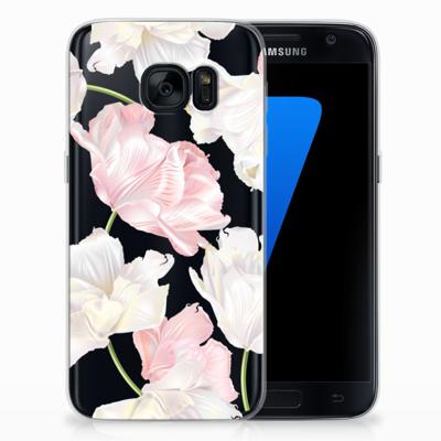 Samsung Galaxy S7 TPU Case Lovely Flowers Samsung Galaxy S7 TPU Case Lovely Flowers