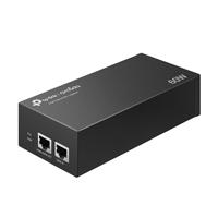 TP-Link TL-POE170S PoE++ Injector (2 Gigabit-poorten, compatibel met 802.3af /at/bt, totaal vermogen tot 60 W, wandmontage en desktopontwerp, plug and play) zwart