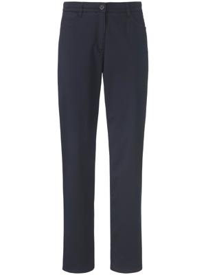 Feminine fit-broek model Nicola Pima Cotton Van Brax Feel Good blauw Feminine fit-broek model Nicola Pima Cotton Van Brax Feel Good blauw