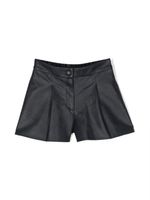 Zadig & Voltaire Kids short en cuir artificiel - Bleu