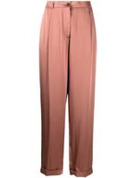 TOM FORD pantalon ample satiné - Rose