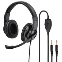 Hama PC-Office-headset HS-P300 Stereo Zwart