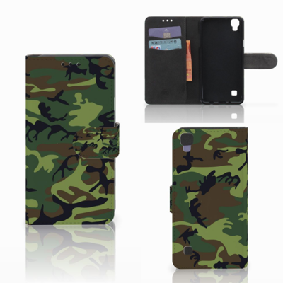 LG X Style Telefoon Hoesje Army Dark