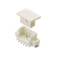 Molex 533980467-1000 Male header, inbouw (standaard) Totaal aantal polen: 4 Rastermaat: 1.25 mm Inhoud: 1000 stuk(s) Tape on Full reel