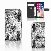 Telefoonhoesje met Naam Apple iPhone Xr Skulls Angel