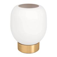 Eglo Gouden tafellamp Manzanares met wit glas 900307 - thumbnail