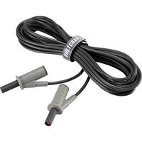 VOLTCRAFT MSB-501 Veiligheidsmeetsnoer Banaanstekker 4 mm Banaanstekker 4 mm 5.00 m Zwart 1 stuk(s)