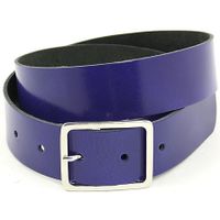 Jesse.V leren jeans riem Paars 40mm