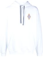 Marcelo Burlon County of Milan hoodie à logo croix brodé - Blanc