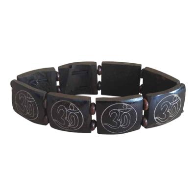 Yak Benen Armband Ohm (Bruin) Yak Benen Armband Ohm (Bruin)