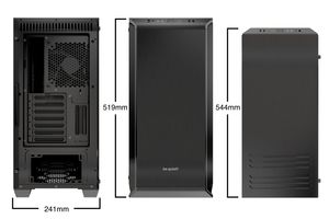 BeQuiet Dark Base 700 Midi-tower PC-behuizing Zwart 2 voorgeïnstalleerde ventilators