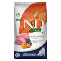 N&D PUMPKIN DOG LAMB & BLUEBERRY PUPPY MEDIUM & MAXI 2,5 KG