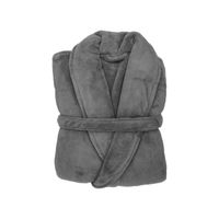 Gusta Badjas fleece donkergrijs