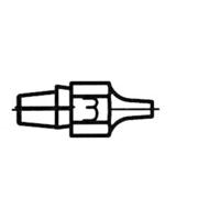 Weller DX 113 HM Soldeer zuigmond Grootte soldeerpunt 1.2 mm Lengte soldeerpunt: 23 mm Inhoud: 1 stuk(s) - thumbnail