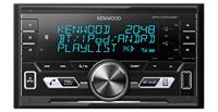 Kenwood DPX-M3100BT dubbele DIN digitale media-ontvanger met Bluetooth handsfree en iPod-besturing zwart