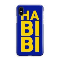 Habibi Blue: iPhone XS Max Volledig Geprint Hoesje - thumbnail