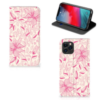 Apple iPhone 11 Pro Smart Cover Pink Flowers