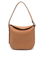 Akris small Anna leather tote bag - Marron