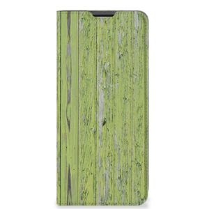 Motorola Moto G51 5G Book Wallet Case Green Wood