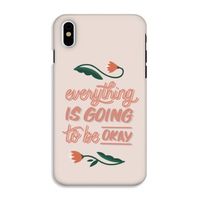 Optimistic flower girl: iPhone X Tough Case - thumbnail