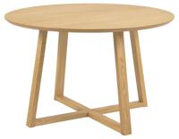 Eettafel Mees Naturel MDF Ø120cm - Giga Living - thumbnail