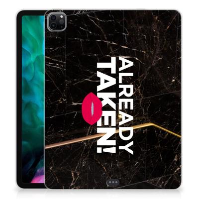 iPad Pro 12.9 (2020) | iPad Pro 12.9 (2021) Back cover met naam Already Taken Black iPad Pro 12.9 (2020) | iPad Pro 12.9 (2021) Back cover met naam Already Taken Black