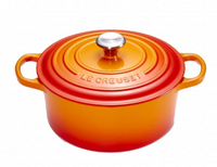 Le Creuset Braadpan Signature - Oranjerood - ø 24 cm / 4.2 liter