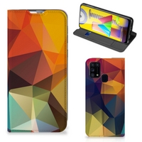 Samsung Galaxy M31 Stand Case Polygon Color - thumbnail