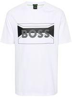 BOSS t-shirt à logo imprimé - Blanc - thumbnail