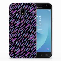 Samsung Galaxy J3 2017 TPU bumper Feathers Color