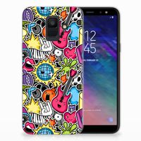 Samsung Galaxy A6 (2018) Silicone Back Cover Punk Rock - thumbnail