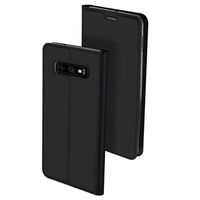 Dux Ducis Skin Pro Samsung Galaxy S10e Flip Case - Zwart