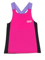 Dkny Kids haut à logo imprimé - Rose