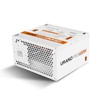 NOX XTREME URANO Pro 650 W White 80 PLUS Bronze – ATX-voeding met stille 120 mm PWM-ventilator, volledige bescherming (OVP, UVP, OPP, SCP, OTP), actieve PFC, extra lange platte kabels