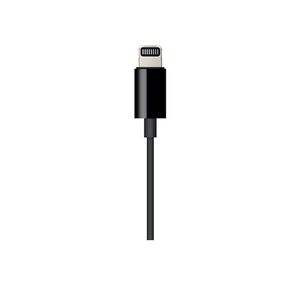 Apple iPhone, iPad, MacBook Aansluitkabel [1x Apple dock-stekker Lightning - 1x Jackplug male 3,5 mm] 1.20 m Zwart