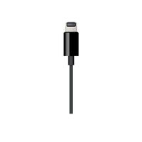 Apple iPhone, iPad, MacBook Aansluitkabel [1x Apple dock-stekker Lightning - 1x Jackplug male 3,5 mm] 1.20 m Zwart - thumbnail