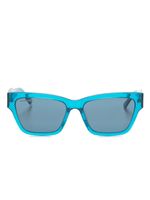 Balenciaga Eyewear lunettes de soleil BB0307S à monture rectangulaire - Bleu