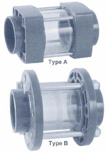 Eco-Line Zicht/Inspectieglas - 75 mm