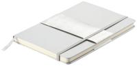 XD Collection notitieboek A5 hardcover papier grijs/zilver