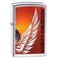 Zippo Aansteker Harley-Davidson Veer Vleugel - thumbnail