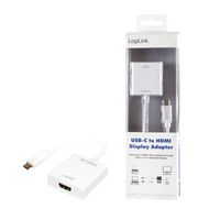 LogiLink UA0236A USB-C HDMI Wit video adapter - thumbnail