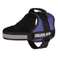 Krachtharnas Julius-k9 - 0 - Ml: 58-76 Cm-40 Mm - Blauw - Voor Hond