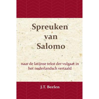 De Spreuken van Salomo - (ISBN:9789057195426) De Spreuken van Salomo - (ISBN:9789057195426)