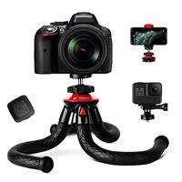 Fotopro - tafelstatief flexibel kogelkop - UFO 2 + accessoires voor smartphone (SJ-85) + Action Cam (GA-1) met verpakking