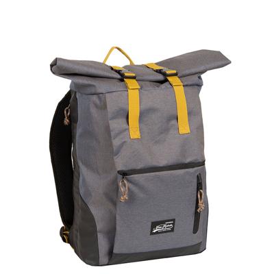 New Rebels Rolltop Backpack Rugzak Jack 15.6'' Grijs