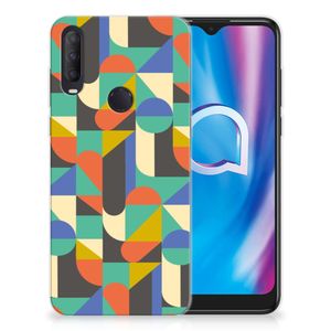 Alcatel 1S (2020) TPU bumper Funky Retro