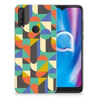 Alcatel 1S (2020) TPU bumper Funky Retro - thumbnail