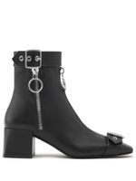 Courrèges bottines Gogo en cuir - Noir