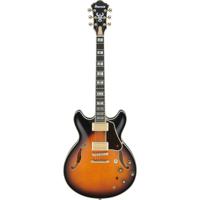 Ibanez AS2000 Artstar Prestige Brown Sunburst semi-akoestische gitaar met koffer