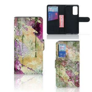 Hoesje Huawei P40 Letter Painting